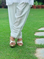 Nazaakat | Powder Blue Cotton Kurta Set