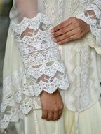 Eira | Ivory Chikankari Georgette Kurta Set