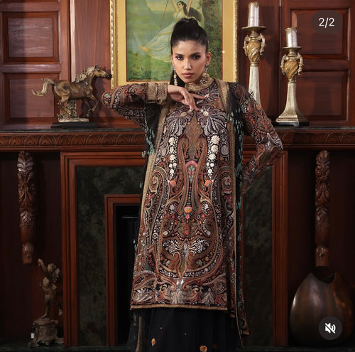 Black ektaar outfit