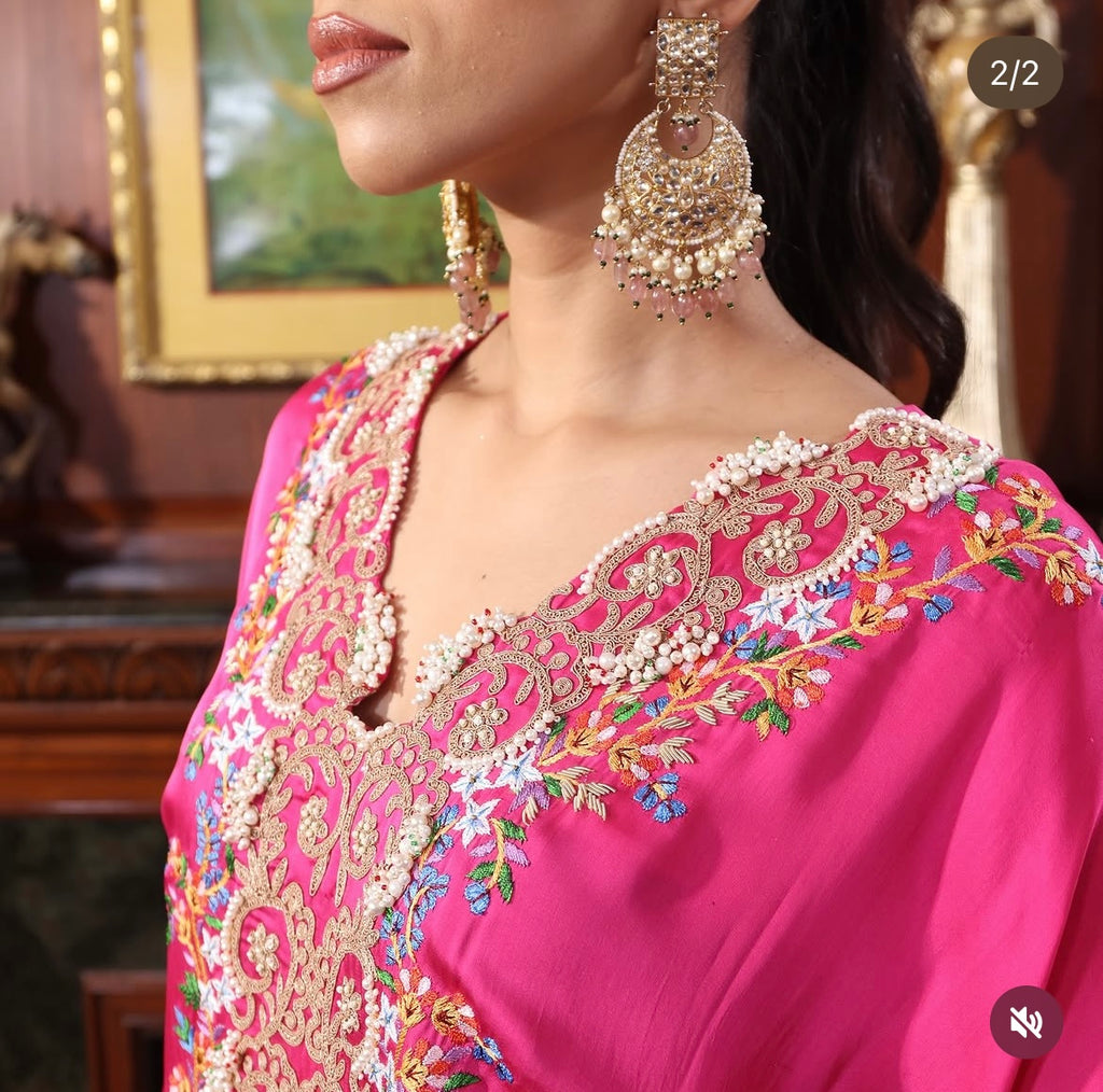 Pink kashmiri