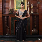 Black katdana sequins