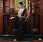 Black katdana sequins