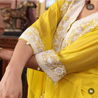 Yellow tunic sharara